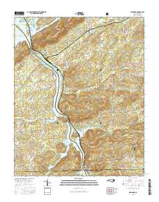 High Rock 2016 topographic map thumbnail