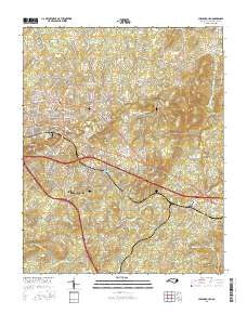 Hillsborough 2016 topographic map thumbnail