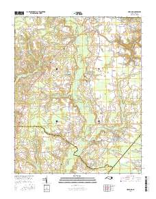 Hobgood 2016 topographic map thumbnail