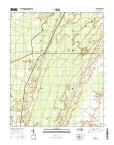 Hoke 2016 topographic map thumbnail
