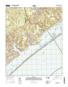 Holly Ridge 2016 topographic map thumbnail