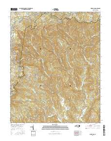 Horse Gap 2016 topographic map thumbnail