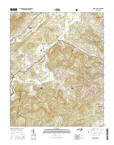Horse Shoe 2016 topographic map thumbnail