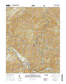Hot Springs 2016 topographic map thumbnail