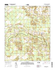 Jacksonville NE 2016 topographic map thumbnail