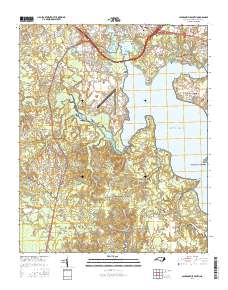 Jacksonville South 2016 topographic map thumbnail