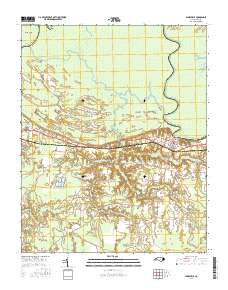 Jamesville 2016 topographic map thumbnail
