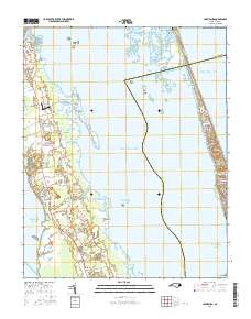 Jarvisburg 2016 topographic map thumbnail