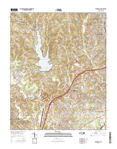 Kannapolis 2016 topographic map thumbnail