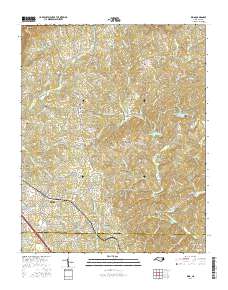 King 2016 topographic map thumbnail