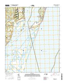 Kure Beach 2016 topographic map thumbnail