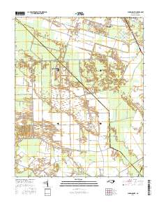 Lambs Corner 2016 topographic map thumbnail