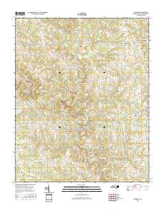 Lawndale 2016 topographic map thumbnail