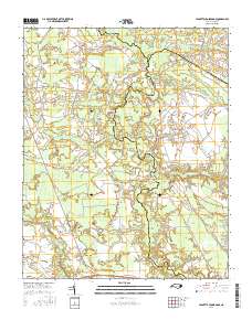 Leggetts Crossroads 2016 topographic map thumbnail