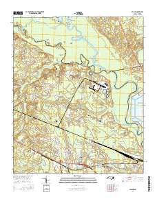 Leland 2016 topographic map thumbnail
