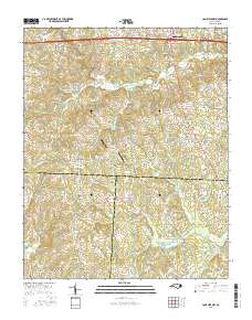 Lone Hickory 2016 topographic map thumbnail