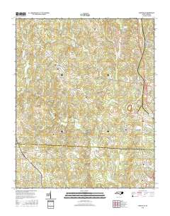 Lowesville 2016 topographic map thumbnail