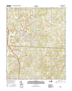 Maiden 2016 topographic map thumbnail