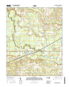 Margarettsville 2016 topographic map thumbnail