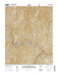 Marshall 2016 topographic map thumbnail