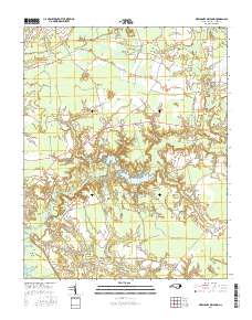 Merchants Millpond 2016 topographic map thumbnail