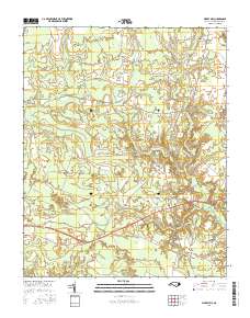 Merry Hill 2016 topographic map thumbnail