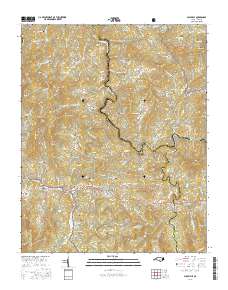 Micaville 2016 topographic map thumbnail