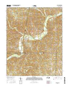 Milton 2016 topographic map thumbnail