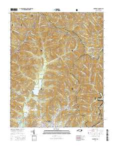 Montreat 2016 topographic map thumbnail