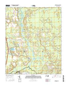 Mooretown 2016 topographic map thumbnail