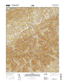 Moravian Falls 2016 topographic map thumbnail