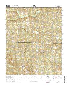 Morven West 2016 topographic map thumbnail