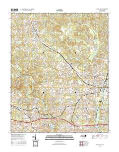 Mount Holly 2016 topographic map thumbnail