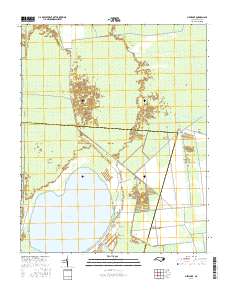 New Lake 2016 topographic map thumbnail