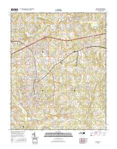 Newton 2016 topographic map thumbnail