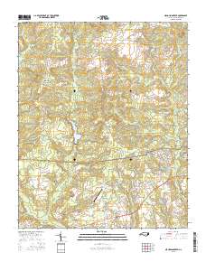 Nicholson Creek 2016 topographic map thumbnail