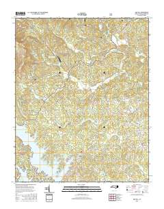 Oak Hill 2016 topographic map thumbnail