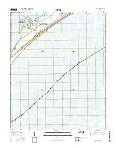 Ocracoke 2016 topographic map thumbnail