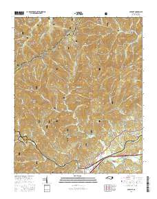 Old Fort 2016 topographic map thumbnail