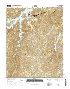 Olive Hill 2016 topographic map thumbnail