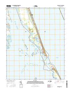 Oregon Inlet 2016 topographic map preview