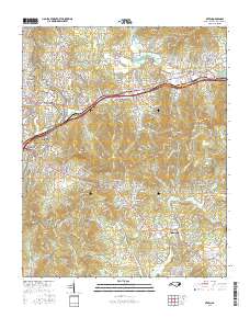 Oteen 2016 topographic map thumbnail