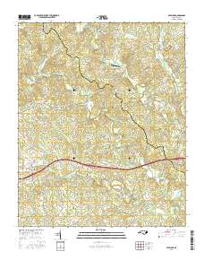 Pea Ridge 2016 topographic map thumbnail