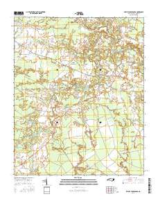 Phillips Crossroads 2016 topographic map thumbnail