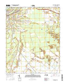 Plymouth East 2016 topographic map thumbnail