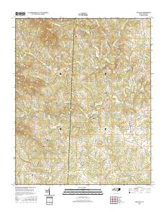 Polkville 2016 topographic map thumbnail