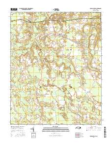 Powellsville 2016 topographic map thumbnail