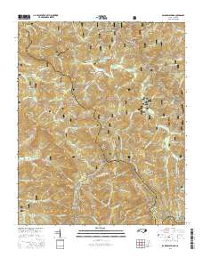 Rainbow Springs 2016 topographic map thumbnail