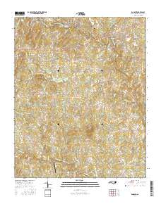 Ramseur 2016 topographic map thumbnail