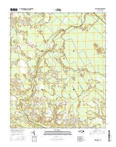 Reelsboro 2016 topographic map thumbnail